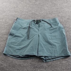 Lululemon Shorts Mens 38 Current State Board Surf Swim Blue Athletic Drawstring